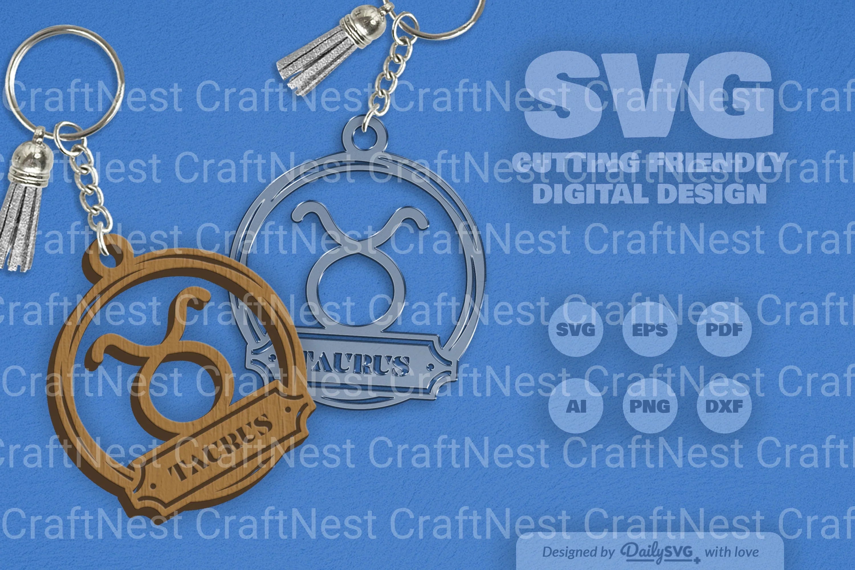 Zodiac Sign Taurus SVG Bundle