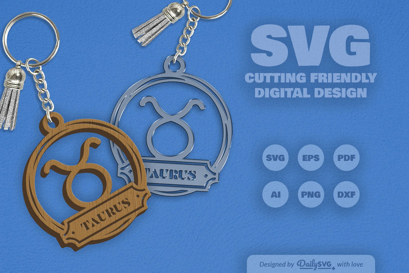 Zodiac Sign Taurus SVG Bundle - CraftNest - Digital Crafting and Art