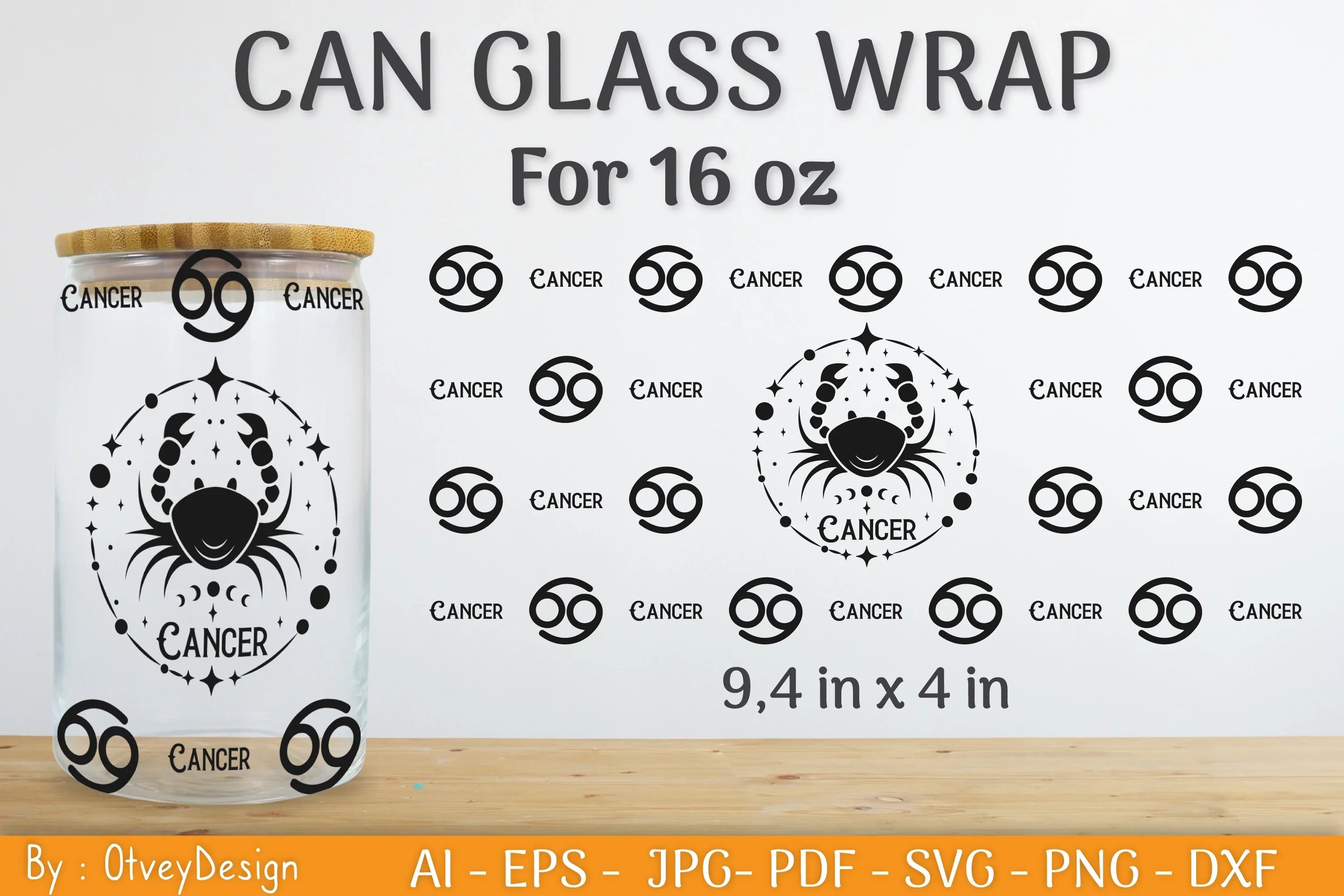 Zodiac Beer Can Glass 16 OZ SVG Bundle - CraftNest - Digital Crafting and Art