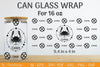 Zodiac Beer Can Glass 16 OZ SVG Bundle