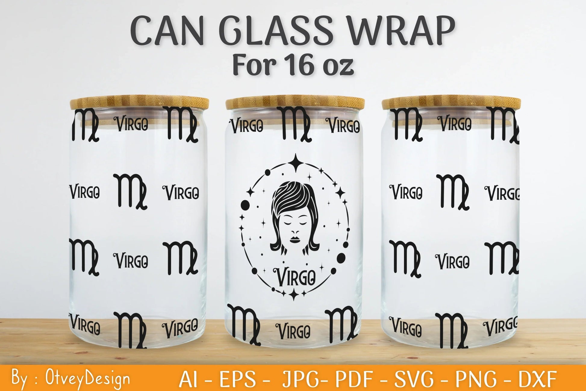 Zodiac Beer Can Glass 16 OZ SVG Bundle - CraftNest - Digital Crafting and Art