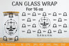 Zodiac Beer Can Glass 16 OZ SVG Bundle