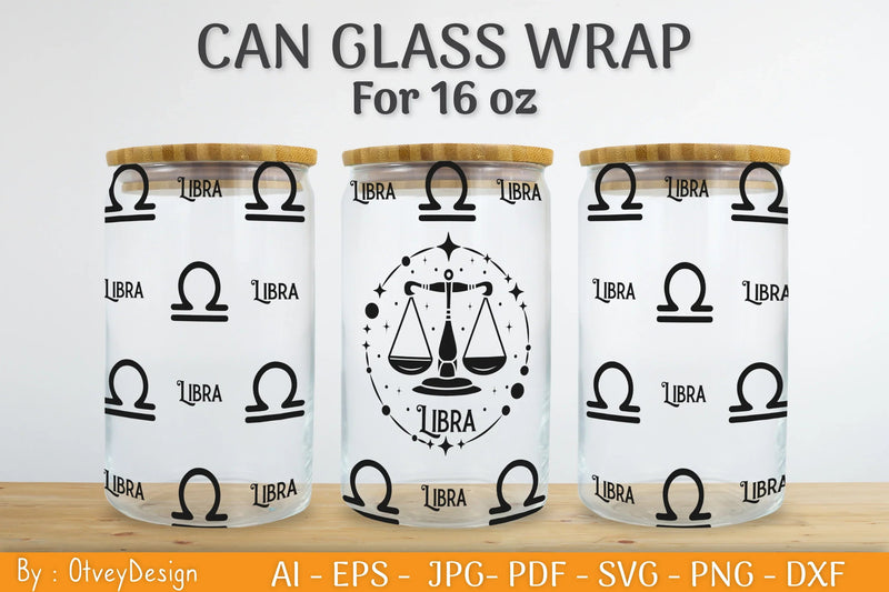 Zodiac Beer Can Glass 16 OZ SVG Bundle - CraftNest - Digital Crafting and Art