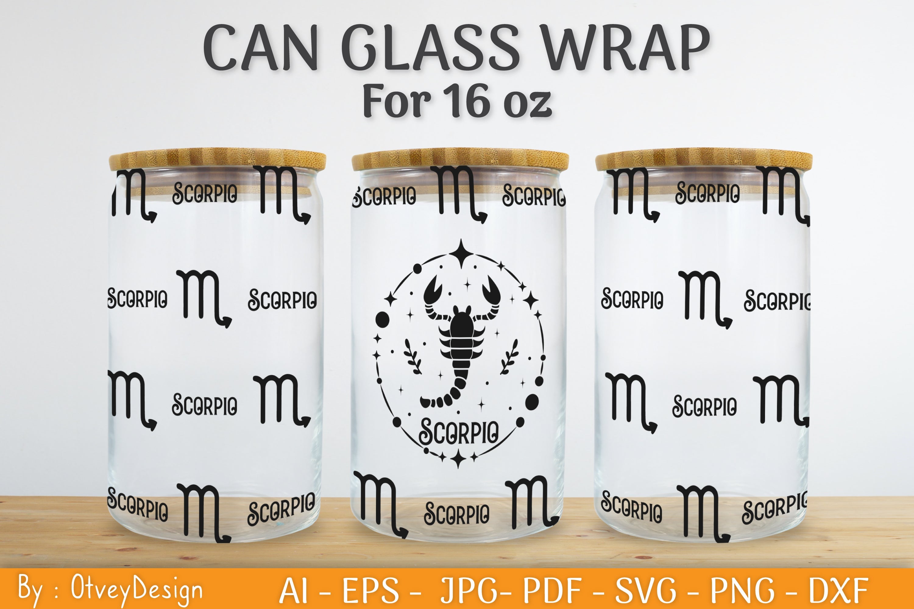 Zodiac Beer Can Glass 16 OZ SVG Bundle