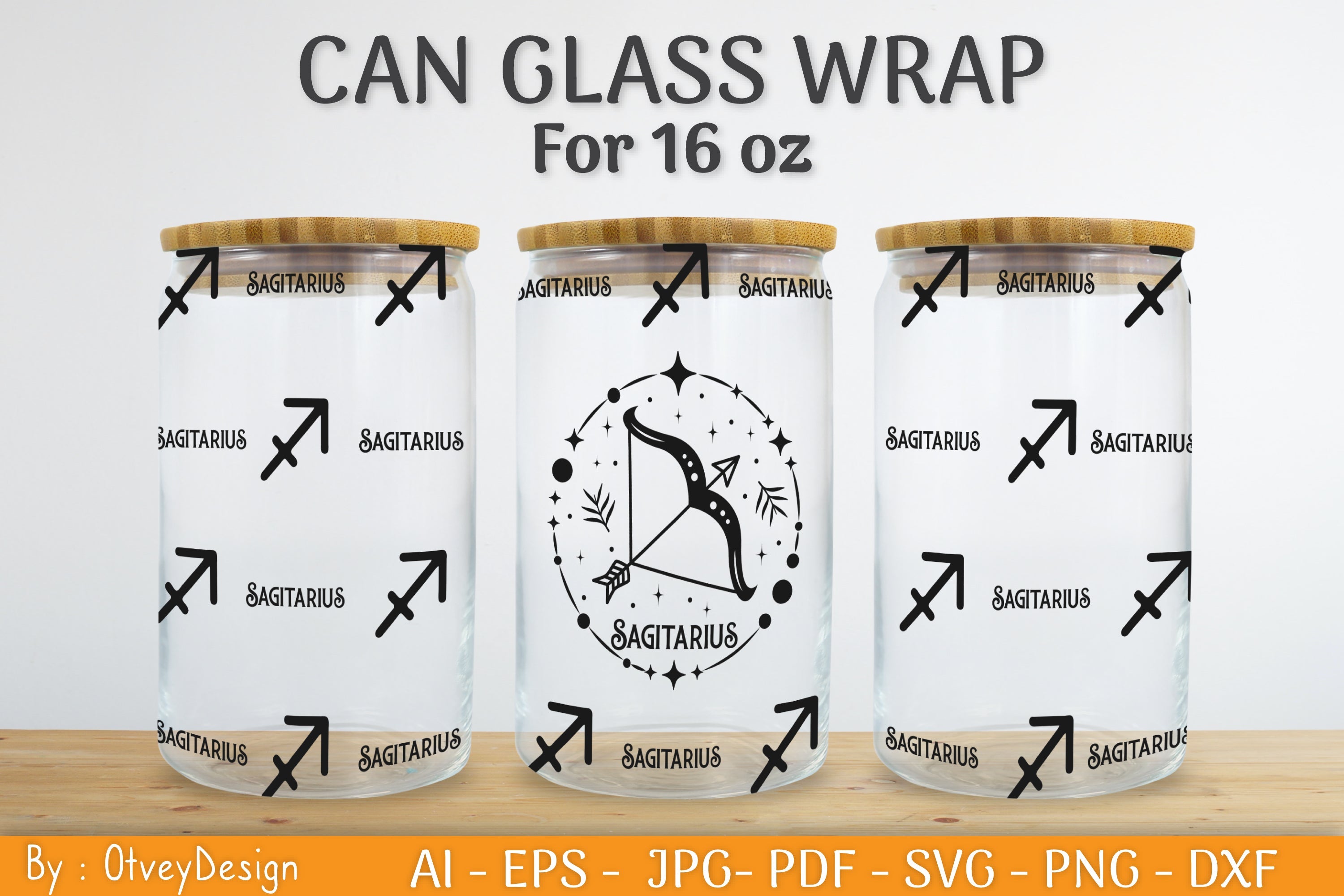 Zodiac Beer Can Glass 16 OZ SVG Bundle