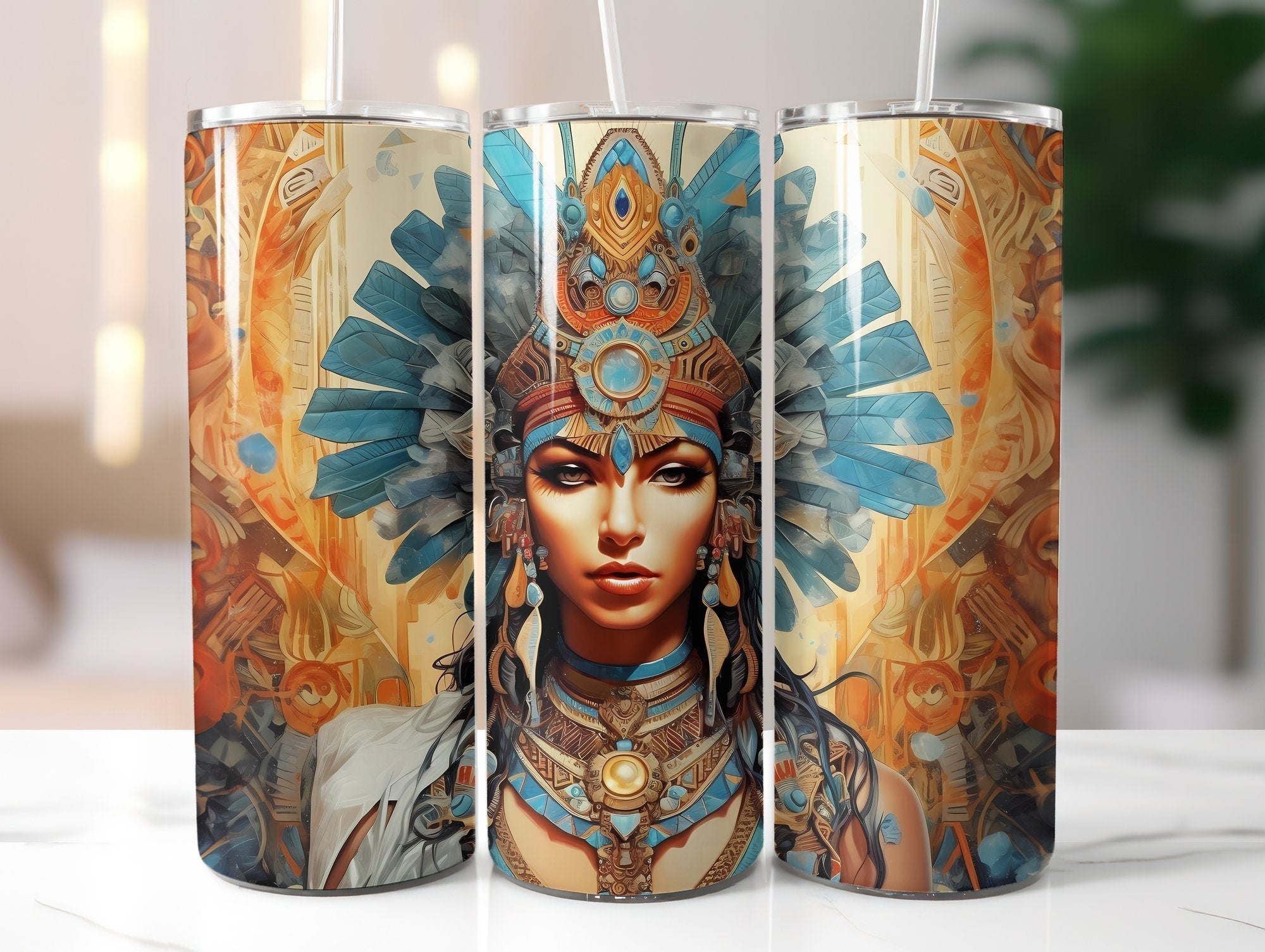 Ancient Agypt Tumbler Wrap - CraftNest