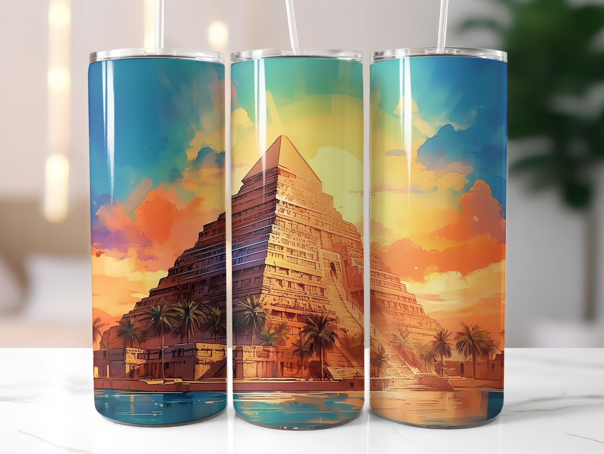 Ancient Agypt Tumbler Wrap - CraftNest
