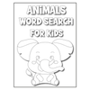 Animals Word Search for Kids