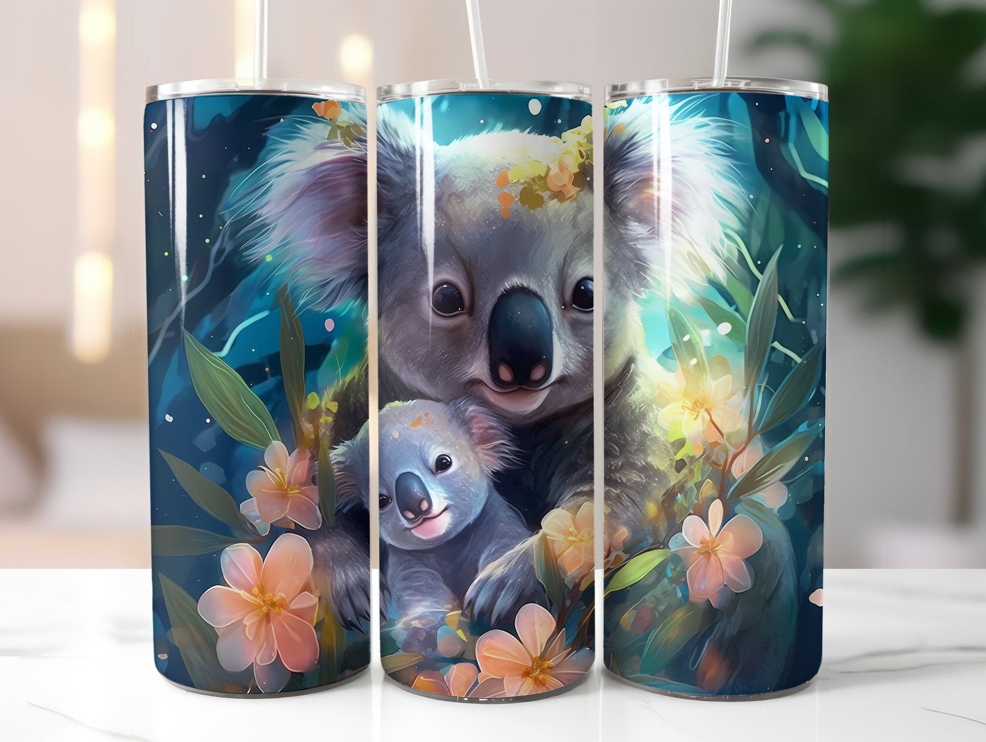 Cute Baby Animal Tumbler Wrap - CraftNest