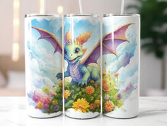 Baby Dragons Tumbler Wrap - CraftNest
