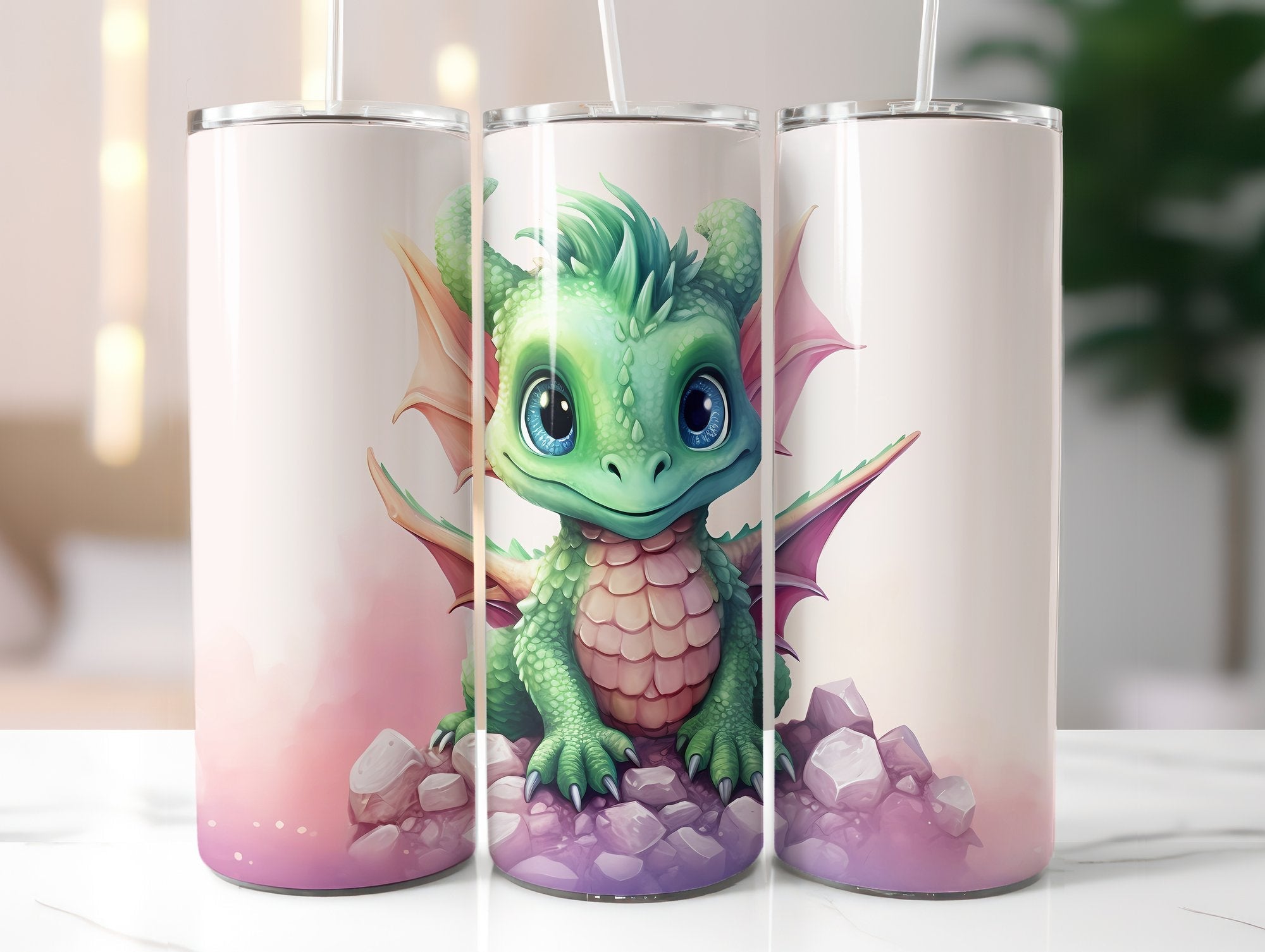 Baby Dragons Tumbler Wrap - CraftNest