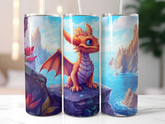 Cute Baby Dragons Tumbler Wrap - CraftNest