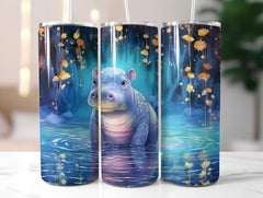 Baby Hippo Tumbler Wrap - CraftNest