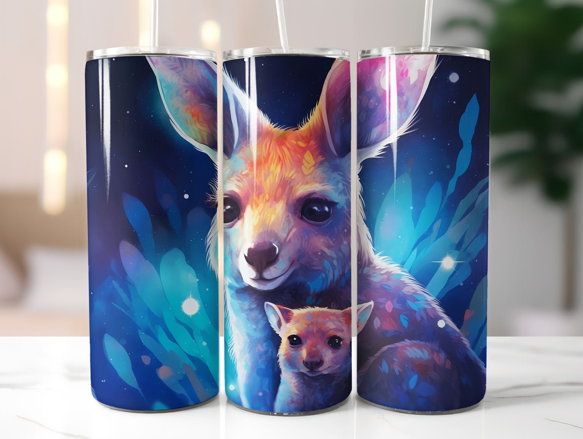 Baby Kangaroos Tumbler Wrap - CraftNest