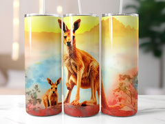 Baby Kangaroos Tumbler Wrap - CraftNest