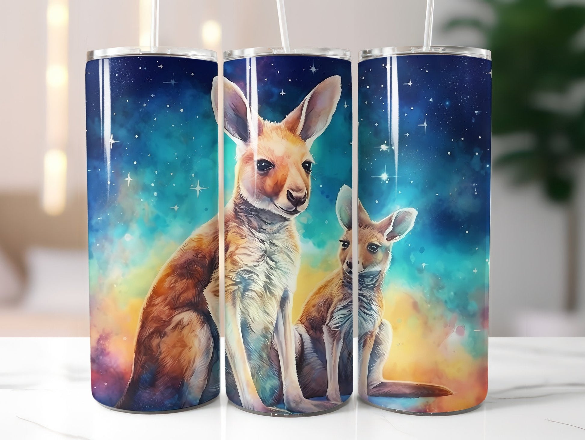 Baby Kangaroos Tumbler Wrap - CraftNest