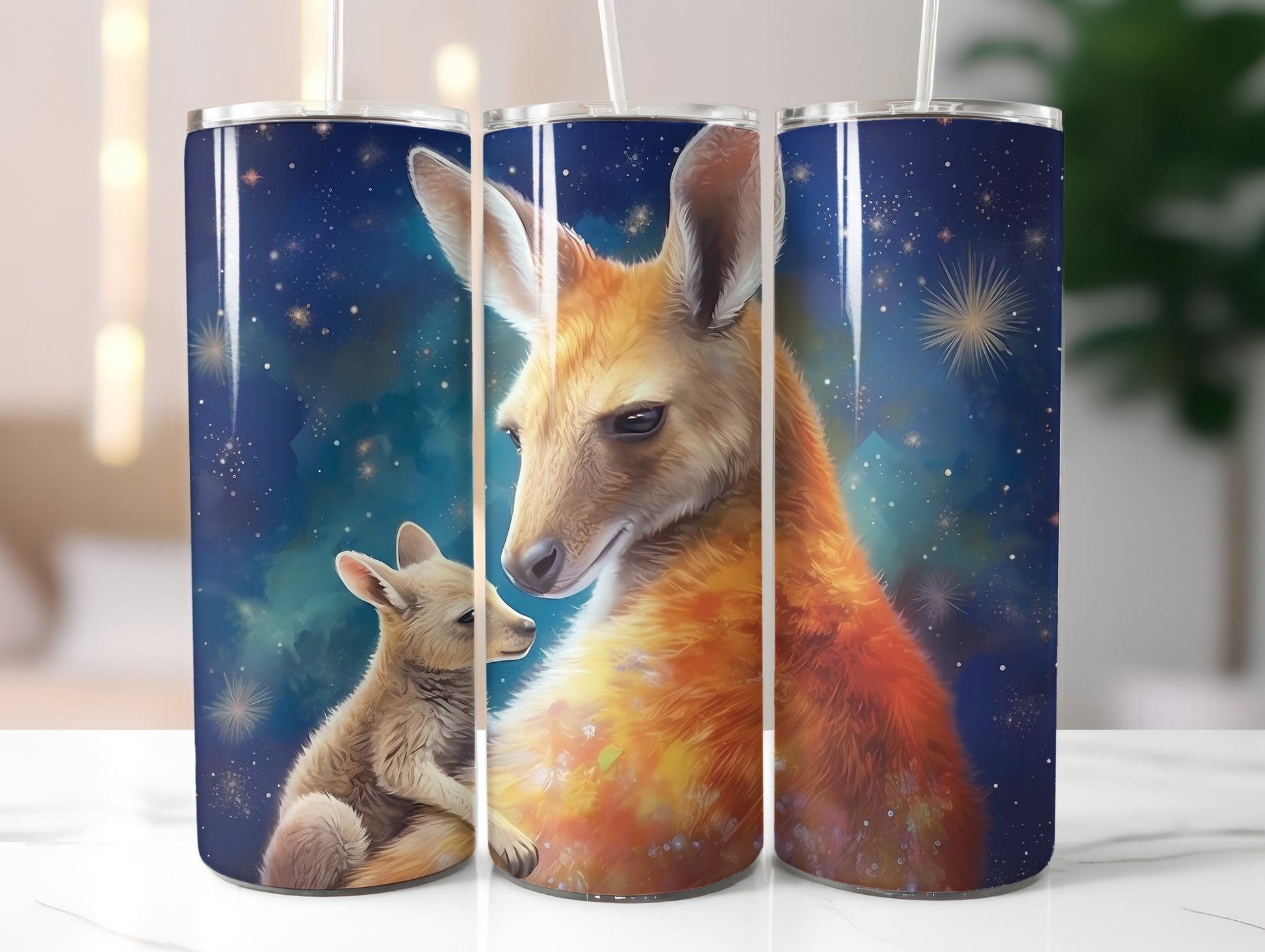 Baby Kangaroos Tumbler Wrap - CraftNest