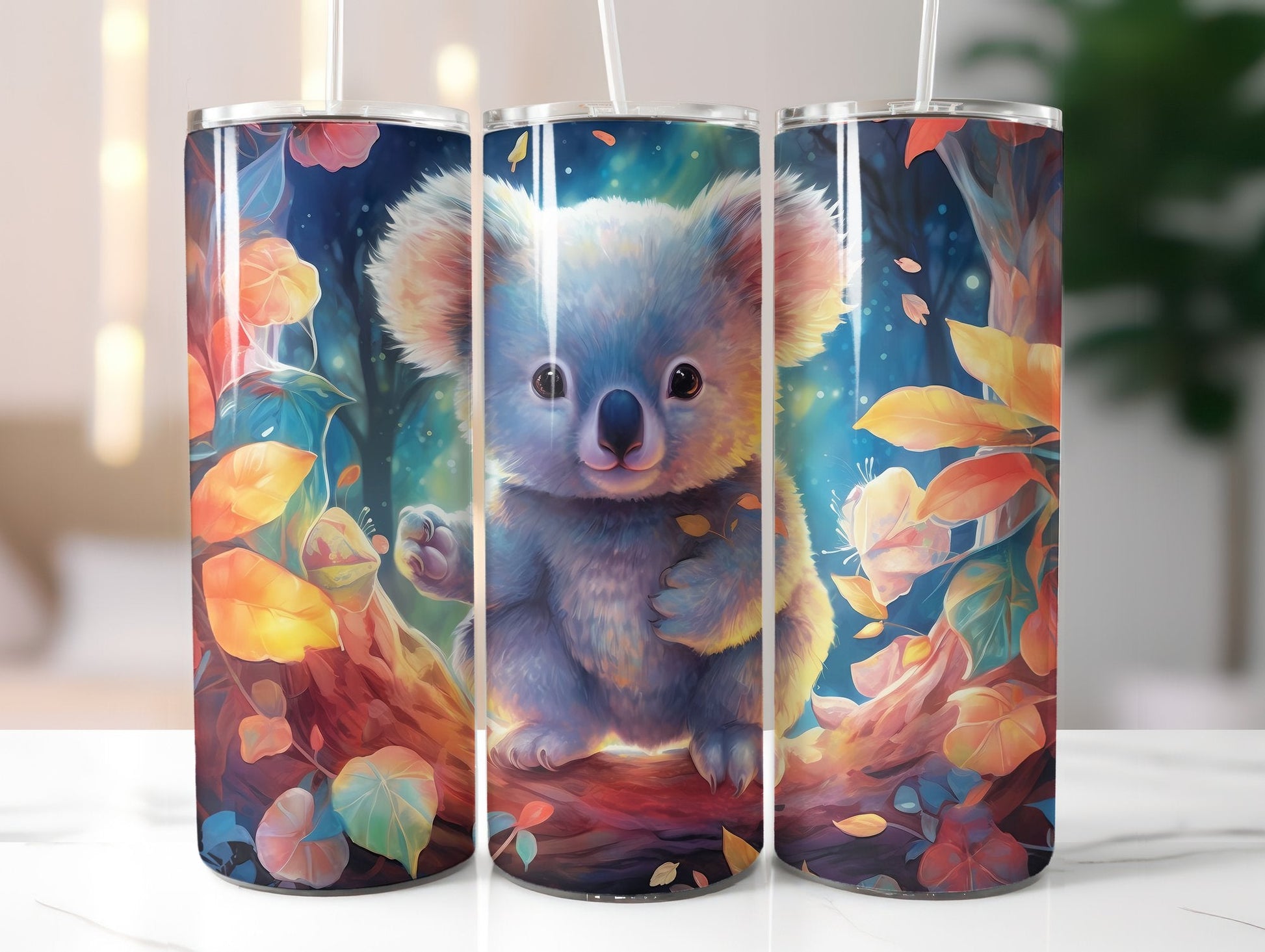 Baby Koalas Tumbler Wrap - CraftNest