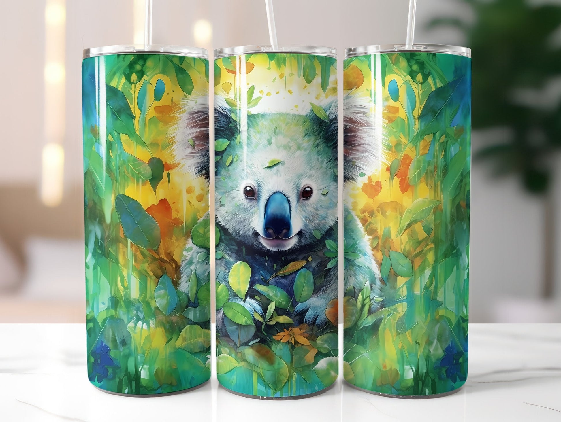 Baby Koalas Tumbler Wrap - CraftNest