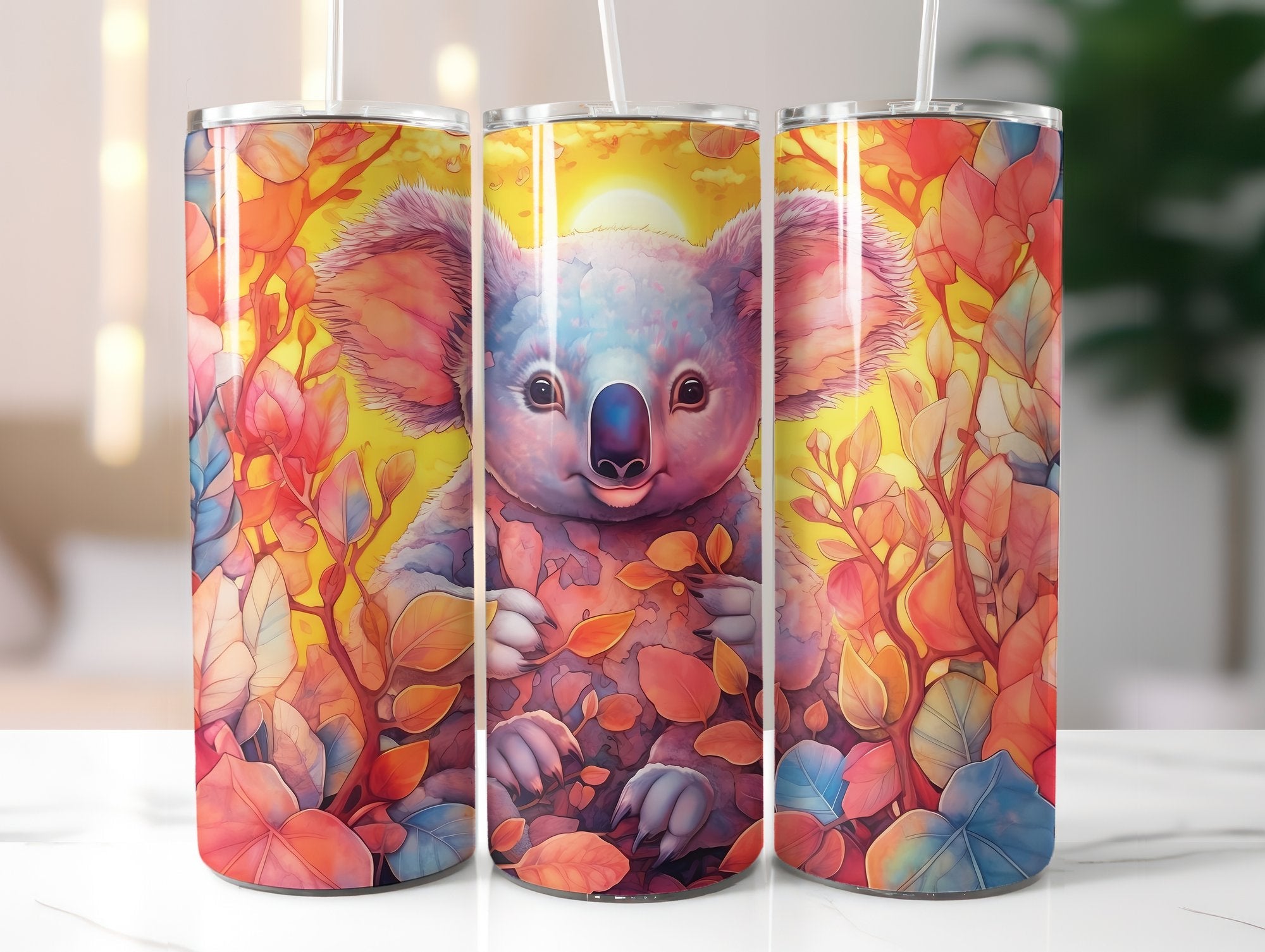 Baby Koalas Tumbler Wrap - CraftNest