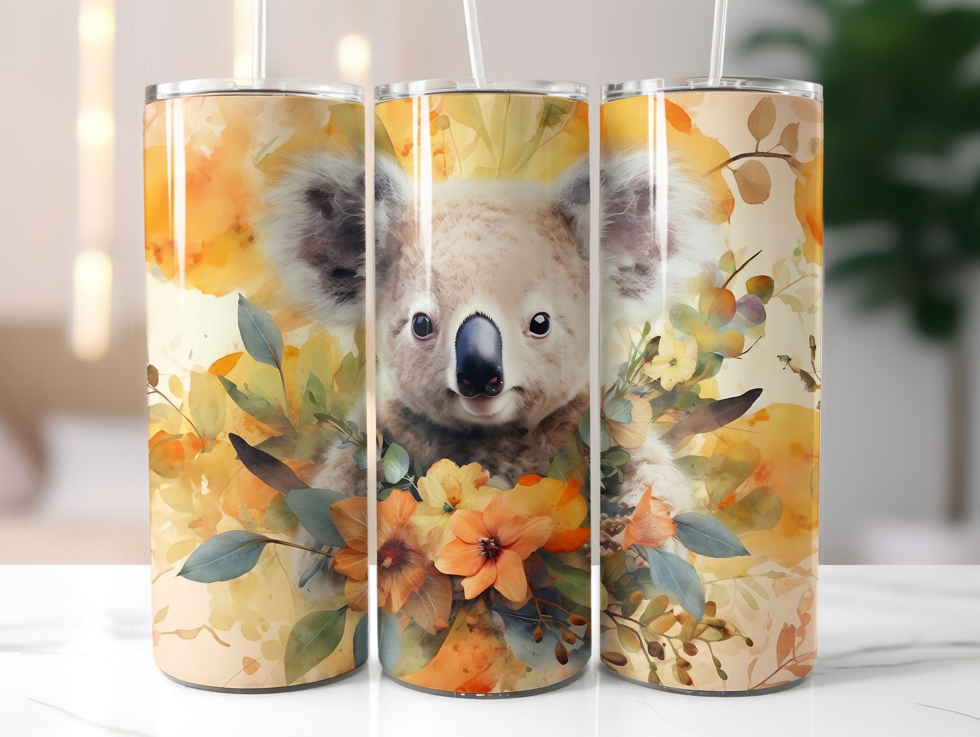 Baby Koalas Tumbler Wrap - CraftNest
