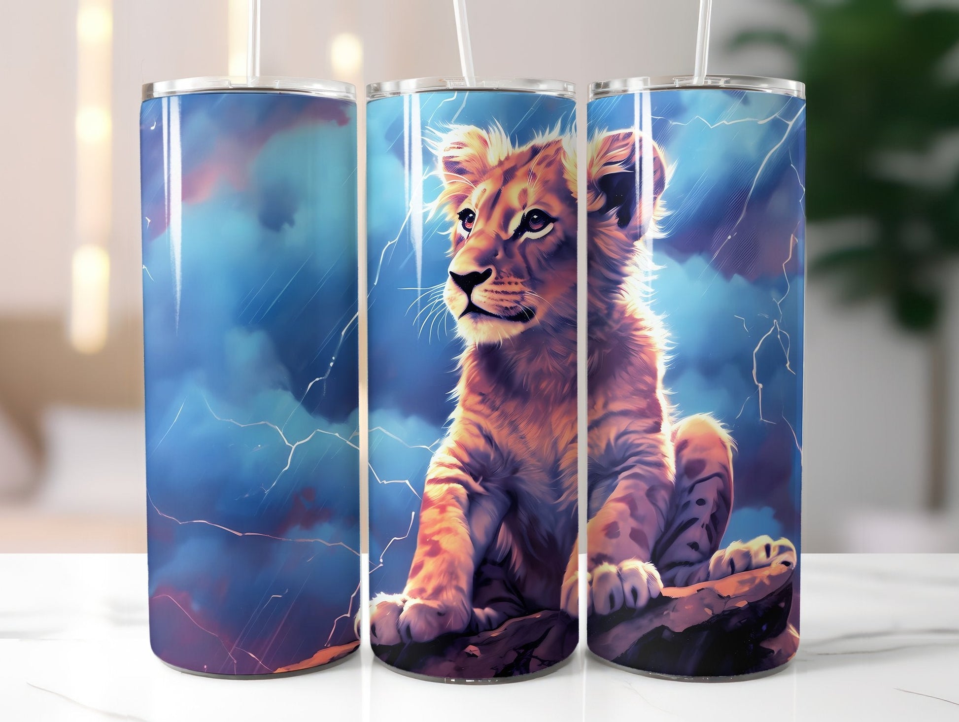 Baby Lion Tumbler Wrap - CraftNest