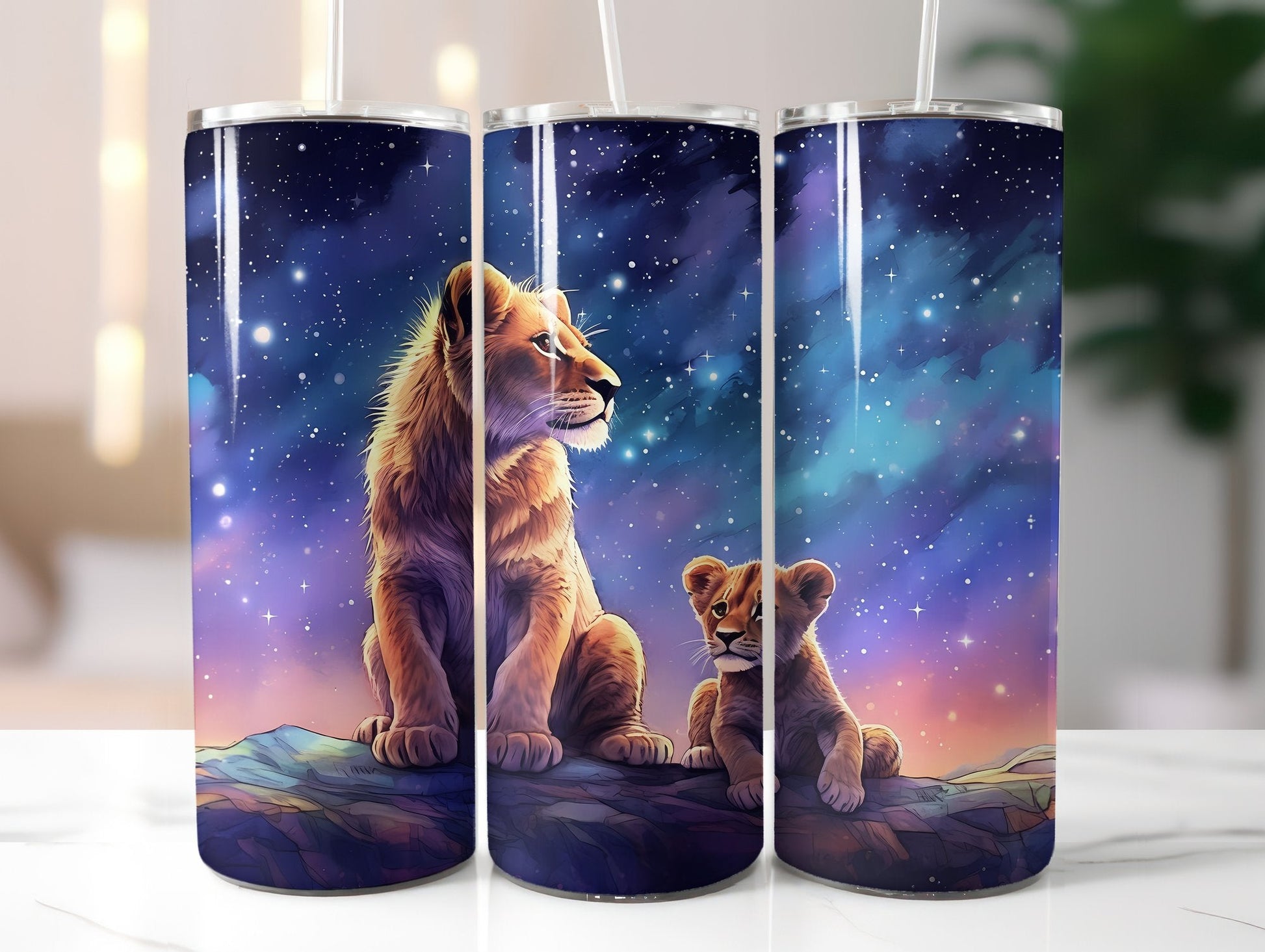 Baby Lion Tumbler Wrap - CraftNest