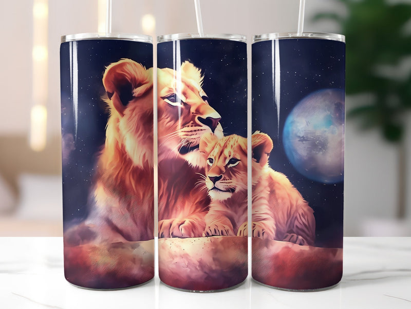 Baby Lion Tumbler Wrap - CraftNest