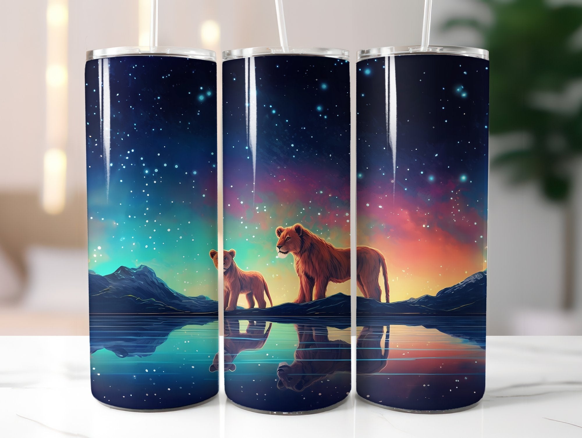 Baby Lion Tumbler Wrap - CraftNest