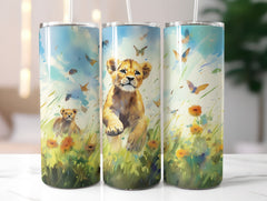 Baby Lion Tumbler Wrap - CraftNest