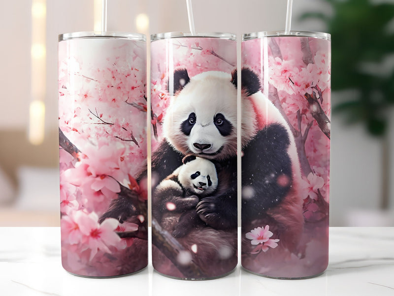Baby Pandas Tumbler Wrap - CraftNest