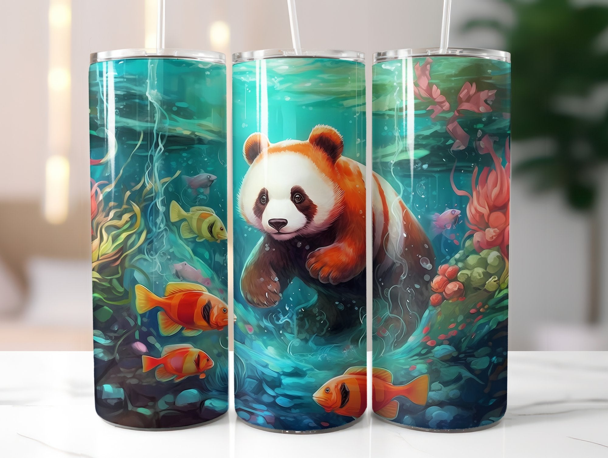 Baby Pandas Tumbler Wrap - CraftNest