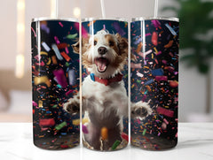 Birthday Dogs Tumbler Wrap - CraftNest