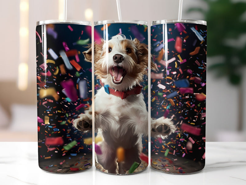 Birthday Dogs Tumbler Wrap - CraftNest