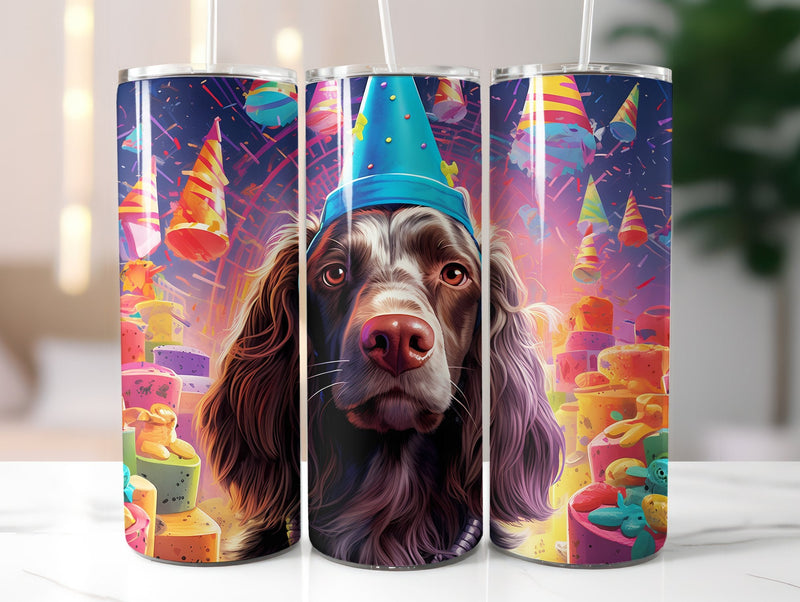 Birthday Dogs Tumbler Wrap - CraftNest