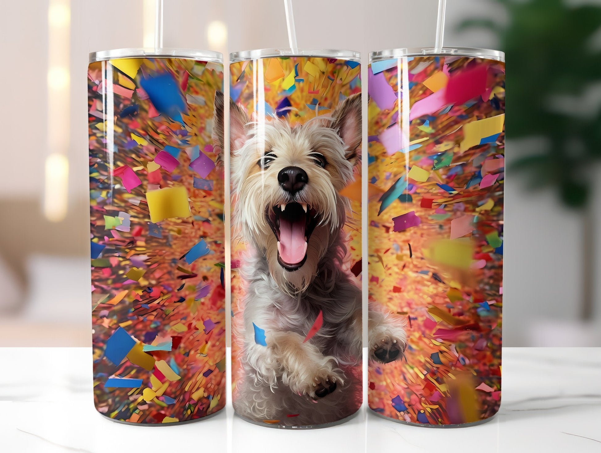 Birthday Dogs Tumbler Wrap - CraftNest