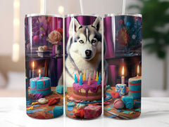 Birthday Dogs Tumbler Wrap - CraftNest