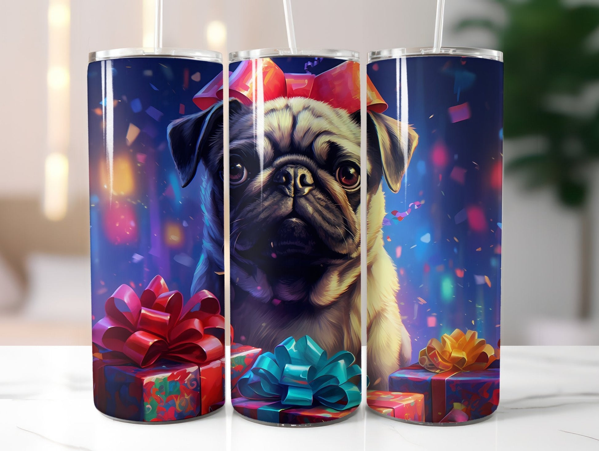 Birthday Dogs Tumbler Wrap - CraftNest