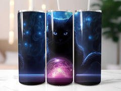 Black Cats Tumbler Wrap - CraftNest
