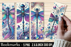 Dragonfly Magic Bookmark Junk Journal - CraftNest - Digital Crafting and Art