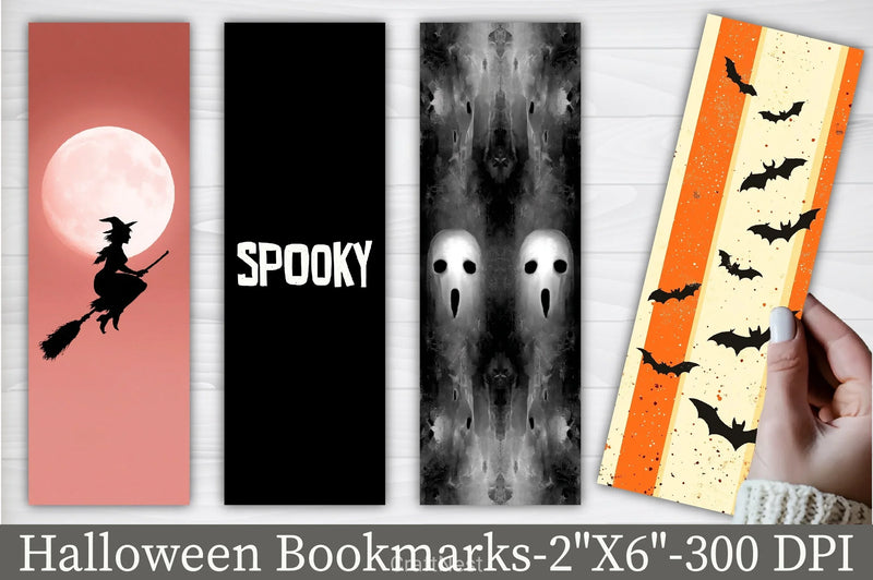 Halloween Bookmark Junk Journal 1 - CraftNest - Digital Crafting and Art