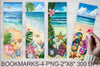 Sea Tropical Beach Bookmark Journal