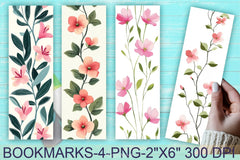 Summer Floral Bookmark Journal - CraftNest - Digital Crafting and Art