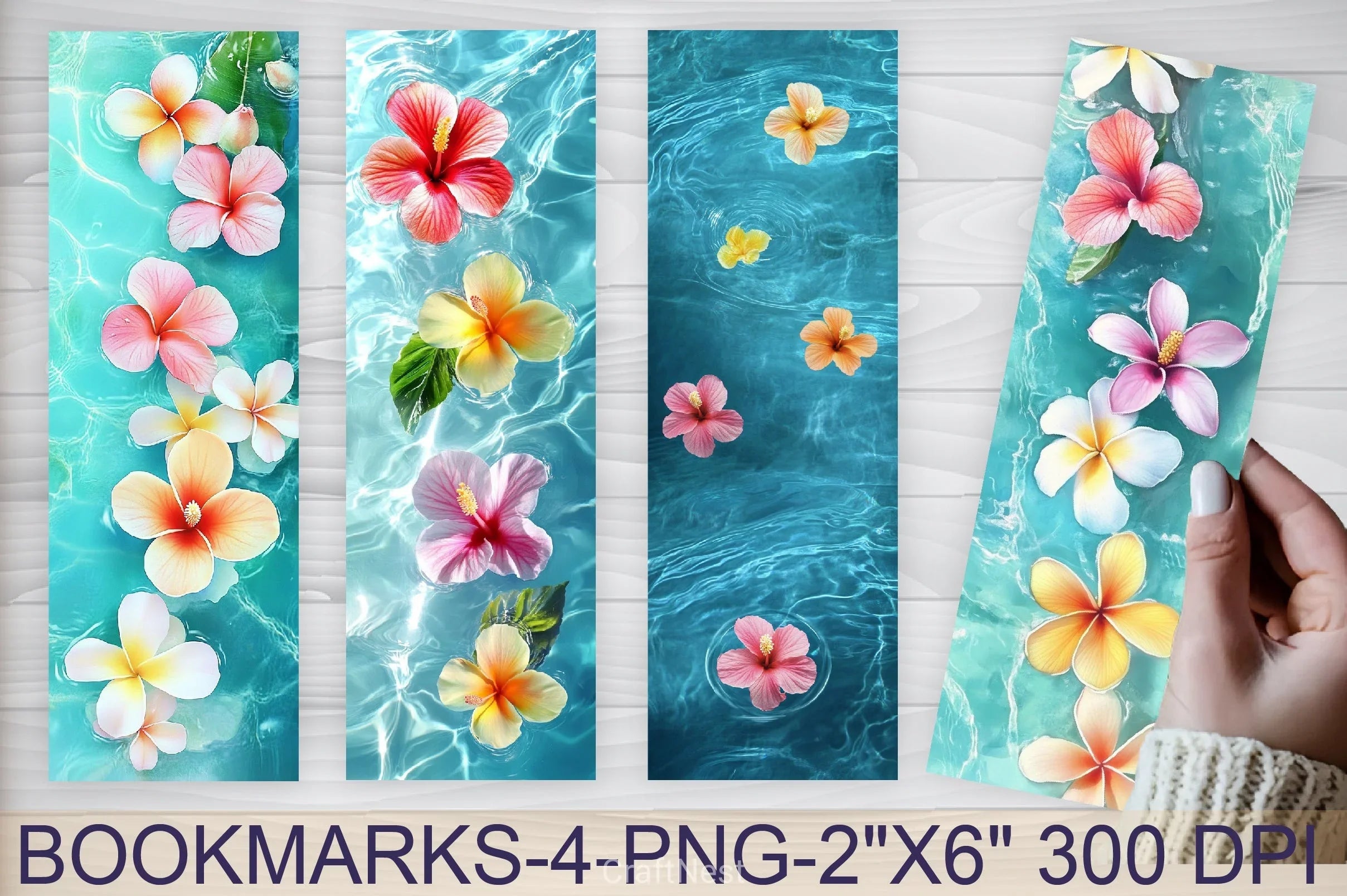 Summer Vibes Collage Bookmark Journal - CraftNest - Digital Crafting and Art