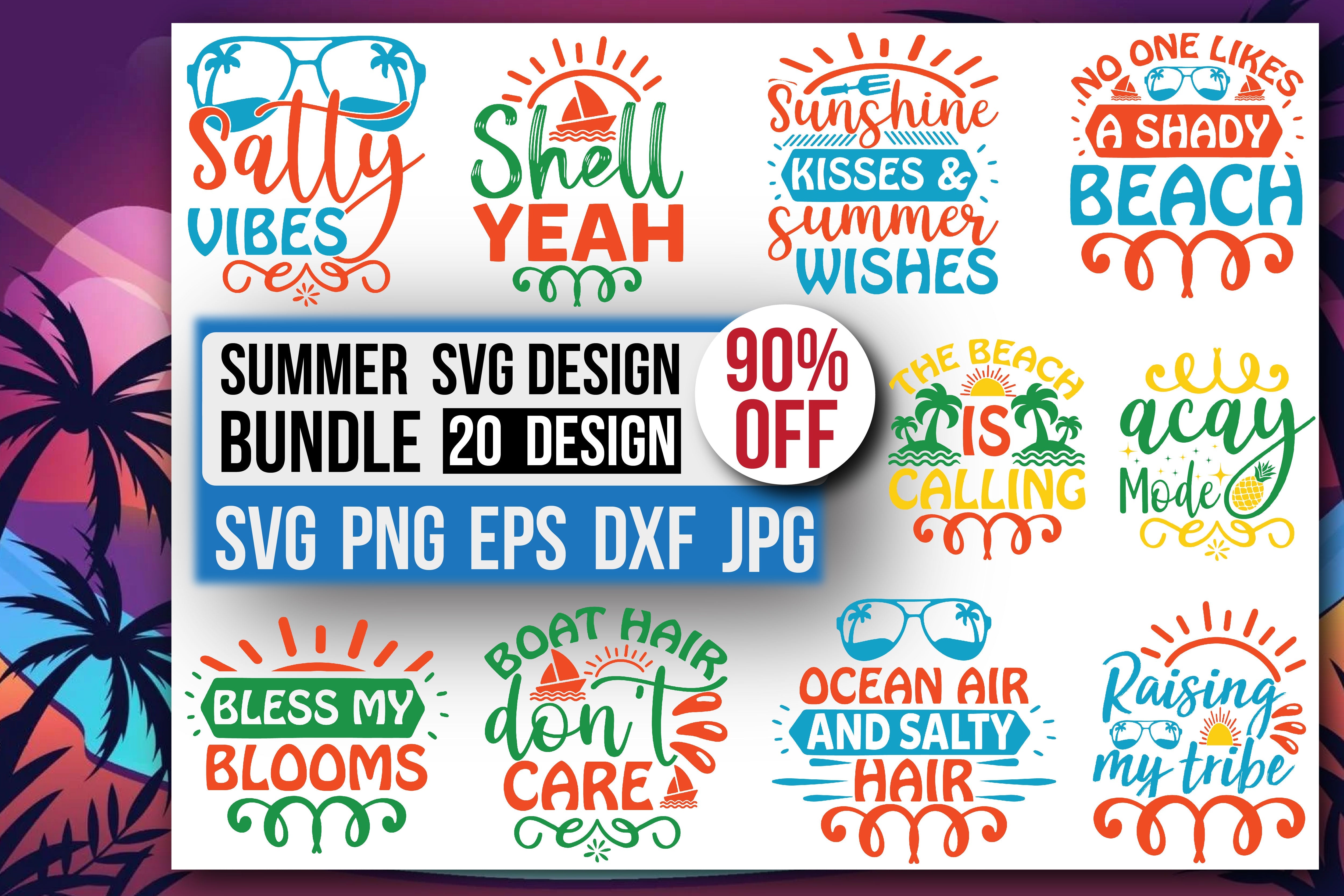 Summer SVG Bundle 7