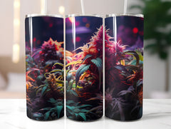 Cannabis in Nature Tumbler Wrap - CraftNest
