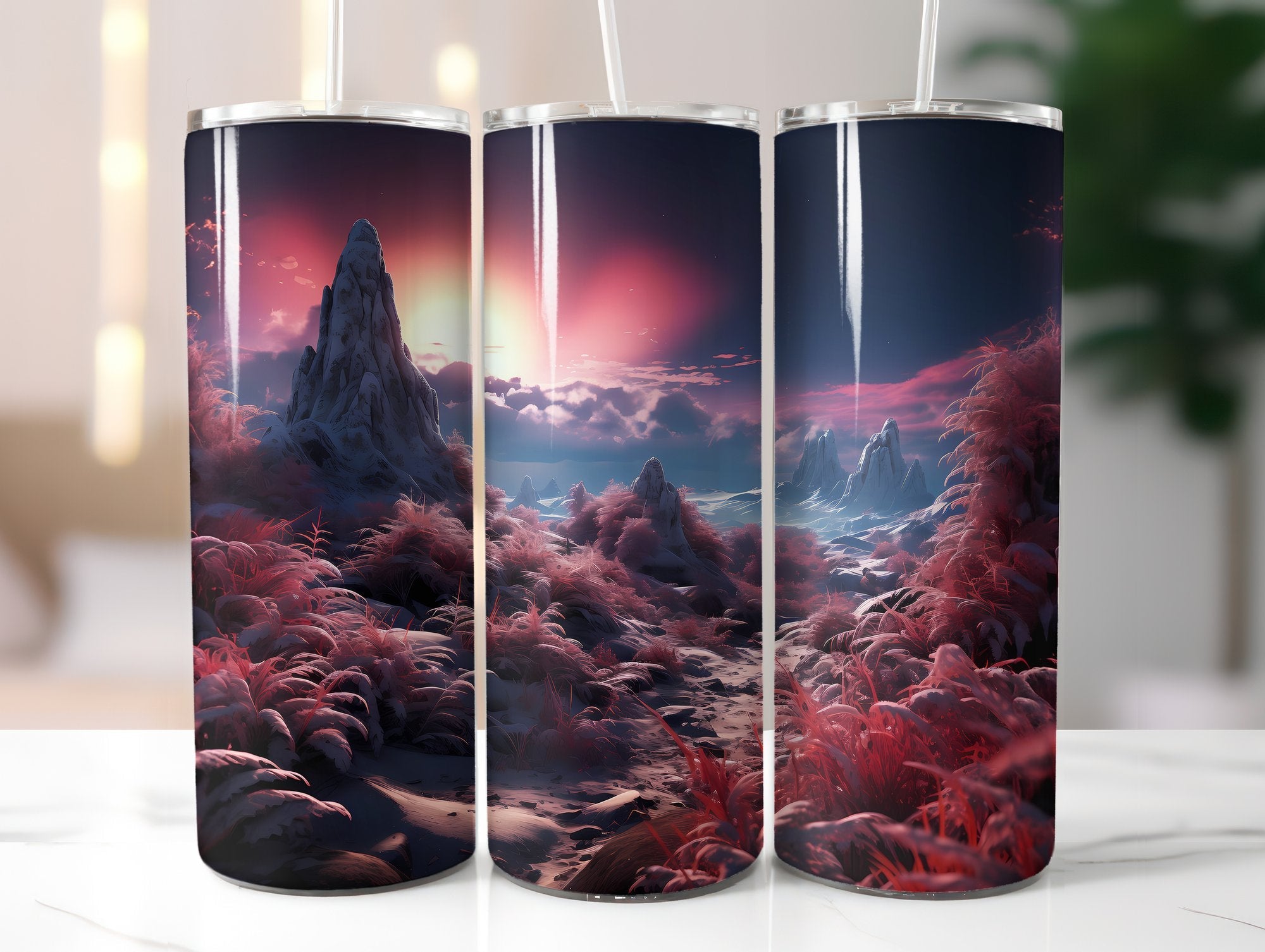 Cannabis in Nature Tumbler Wrap - CraftNest