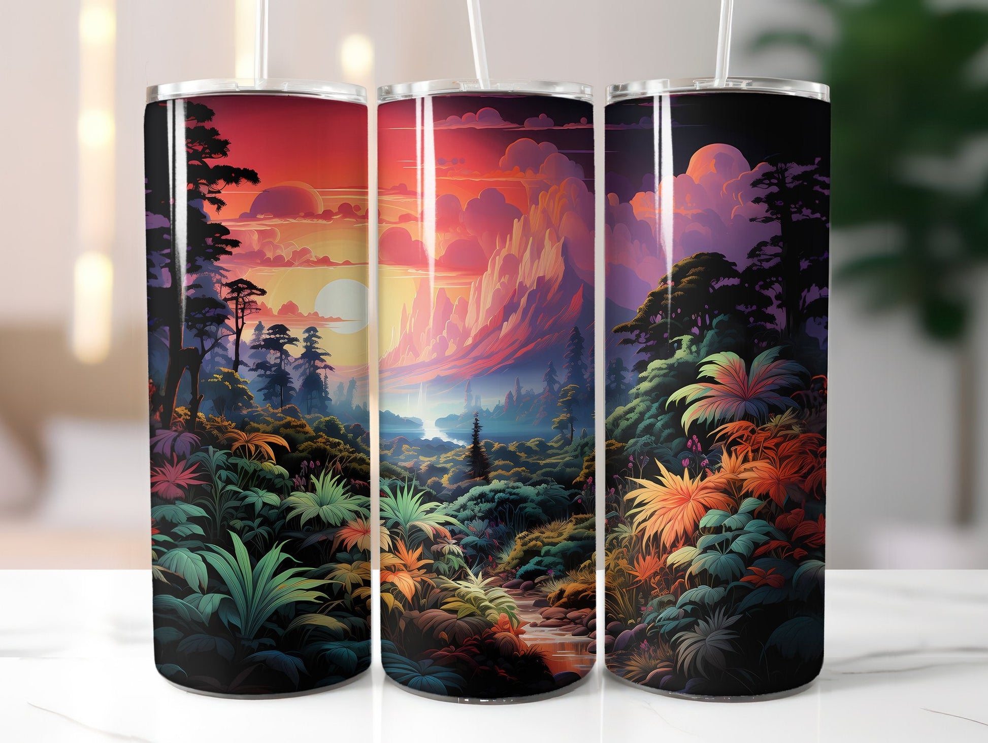 Cannabis in Nature Tumbler Wrap - CraftNest