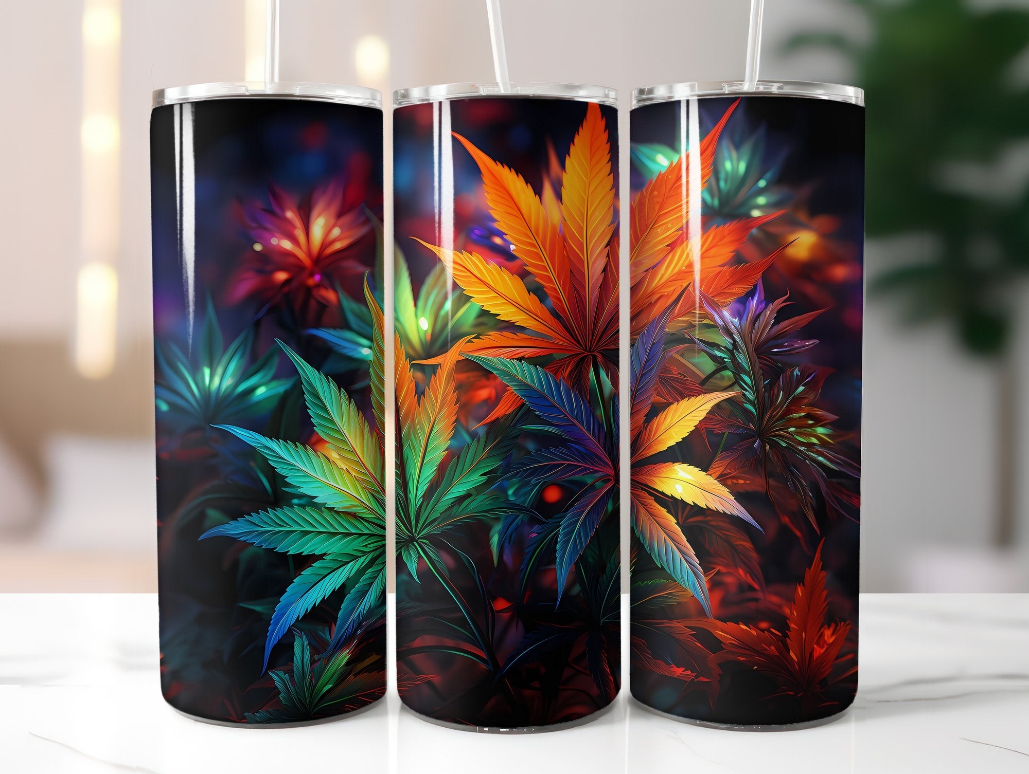 Cannabis Tumbler Wraps - CraftNest