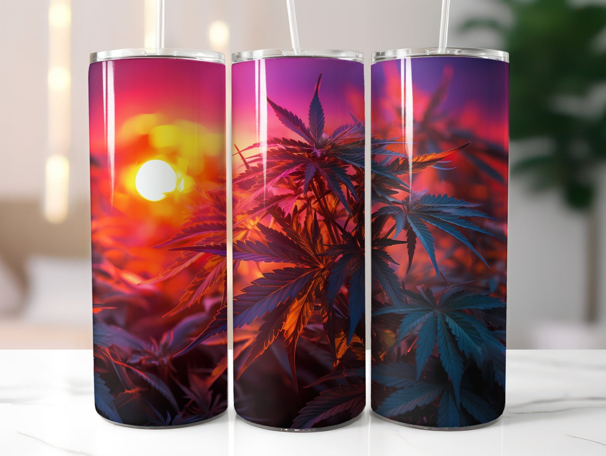 Cannabis Tumbler Wraps - CraftNest